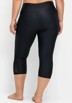 Capri-Badehose mit innenliegendem, fixiertem Slip<sheego Fashion