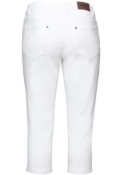 Caprijeans mit Used-Effekten<sheego Best