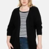 Cardigan aus Grobstrick, in offener Form<sheego Outlet