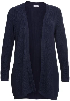 Cardigan aus Grobstrick, in offener Form<sheego Clearance