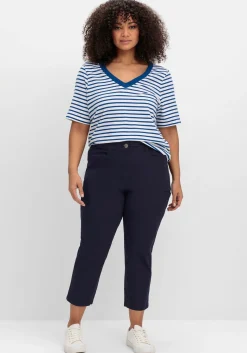 Cargohose in 7/8-Länge, mit Teilgummibund<sheego Discount