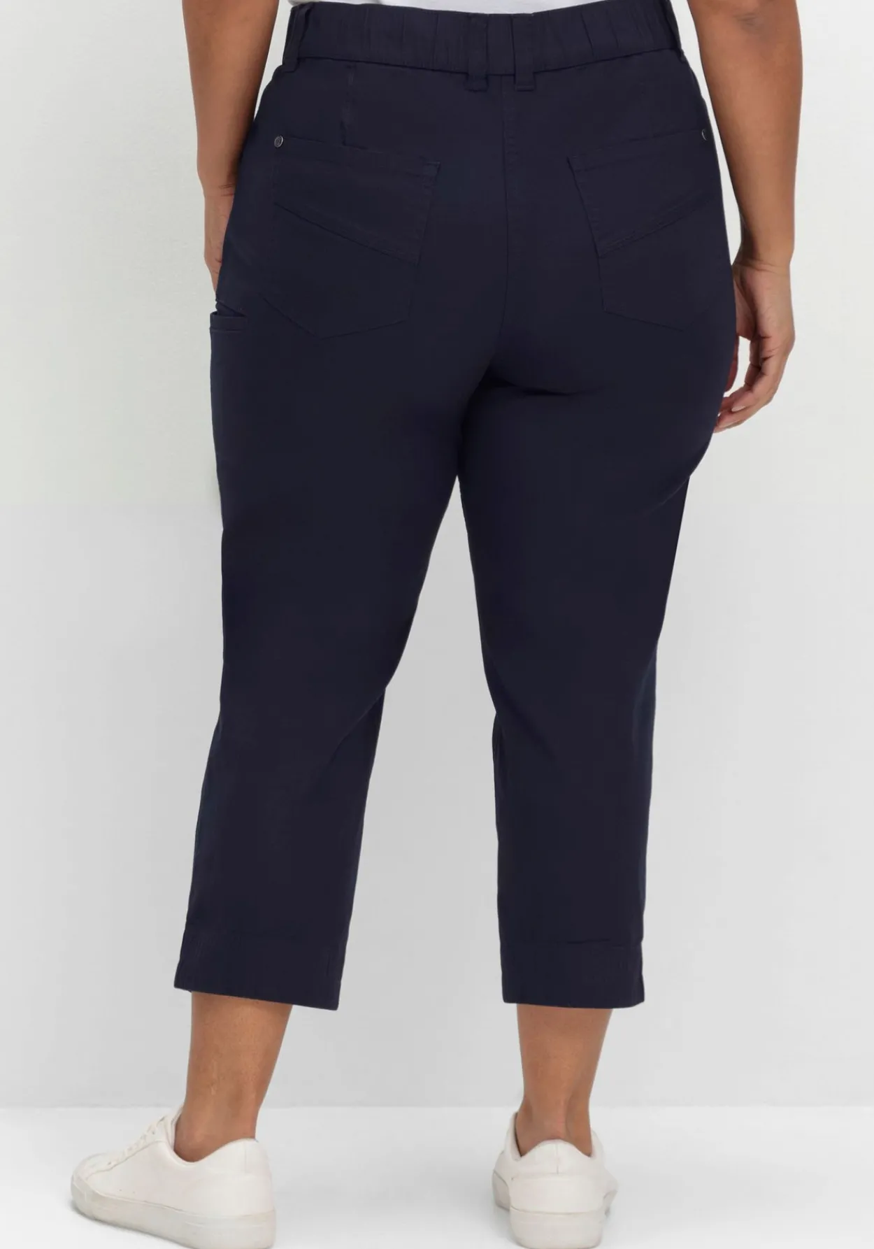 Cargohose in 7/8-Länge, mit Teilgummibund<sheego Discount