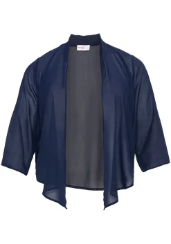 Chiffon-Bolero im Zipfellook<sheego Best