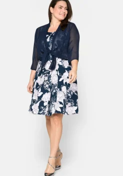 Chiffon-Bolero im Zipfellook<sheego Best