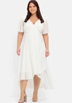 Chiffonkleid im Lagenlook, mit Unterkleid<sheego Hot