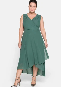 Chiffonkleid in Wickeloptik<sheego Online
