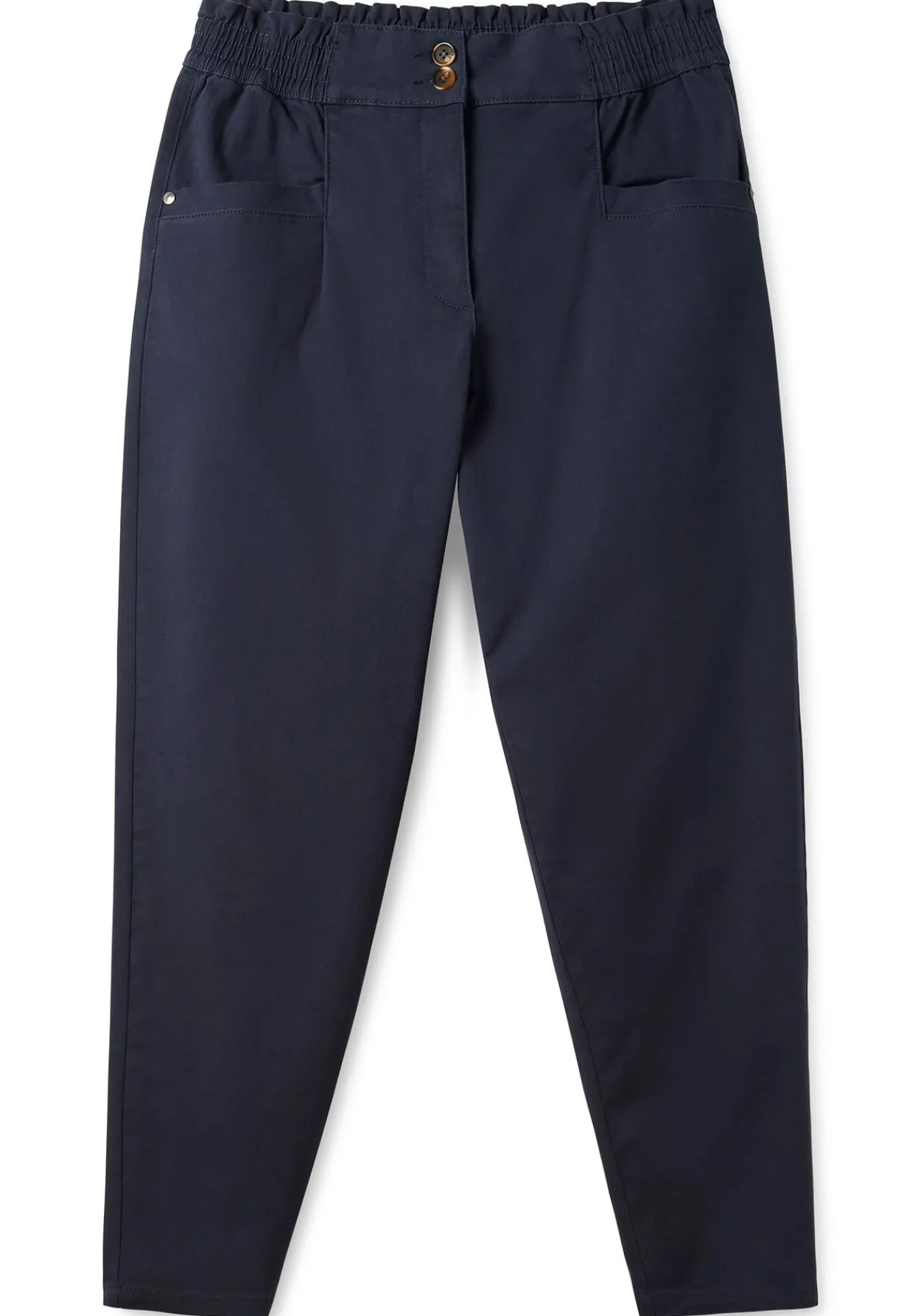 Chinohose aus Twill, mit High-Waist-Bund<sheego New