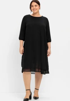 Cocktailkleid aus Chiffon, im Lagenlook<sheego Discount