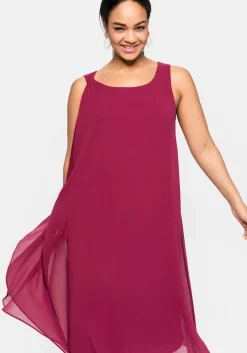 Cocktailkleid aus Chiffon, in A-Linie<sheego Sale