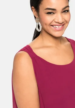 Cocktailkleid aus Chiffon, in A-Linie<sheego Sale