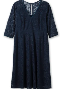 Cocktailkleid aus floraler Spitze<sheego Outlet