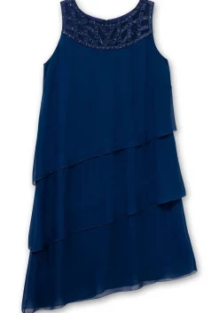 Cocktailkleid im Layerlook, mit Pailletten<sheego Hot