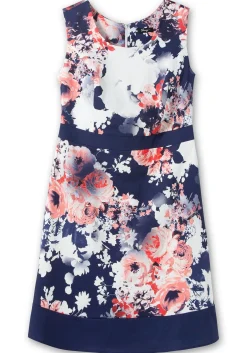 Cocktailkleid in A-Linie mit Blumendruck<sheego Clearance
