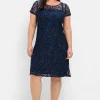 Cocktailkleid mit Zierborten<sheego Best
