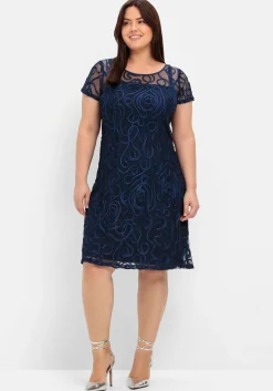 Cocktailkleid mit Zierborten<sheego Best