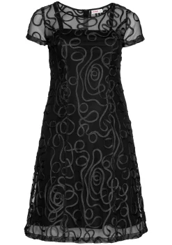 Cocktailkleid mit Zierborten<sheego Clearance