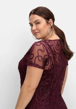 Cocktailkleid mit Zierborten<sheego Hot