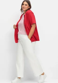 Culotte aus weichem Twill, in gewaschener Optik<sheego Best