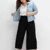 Culotte in Curvy-Schnitt ELLA mit Stoffgürtel<sheego Hot