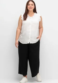 Culotte in Curvy-Schnitt ELLA mit Stoffgürtel<sheego Hot