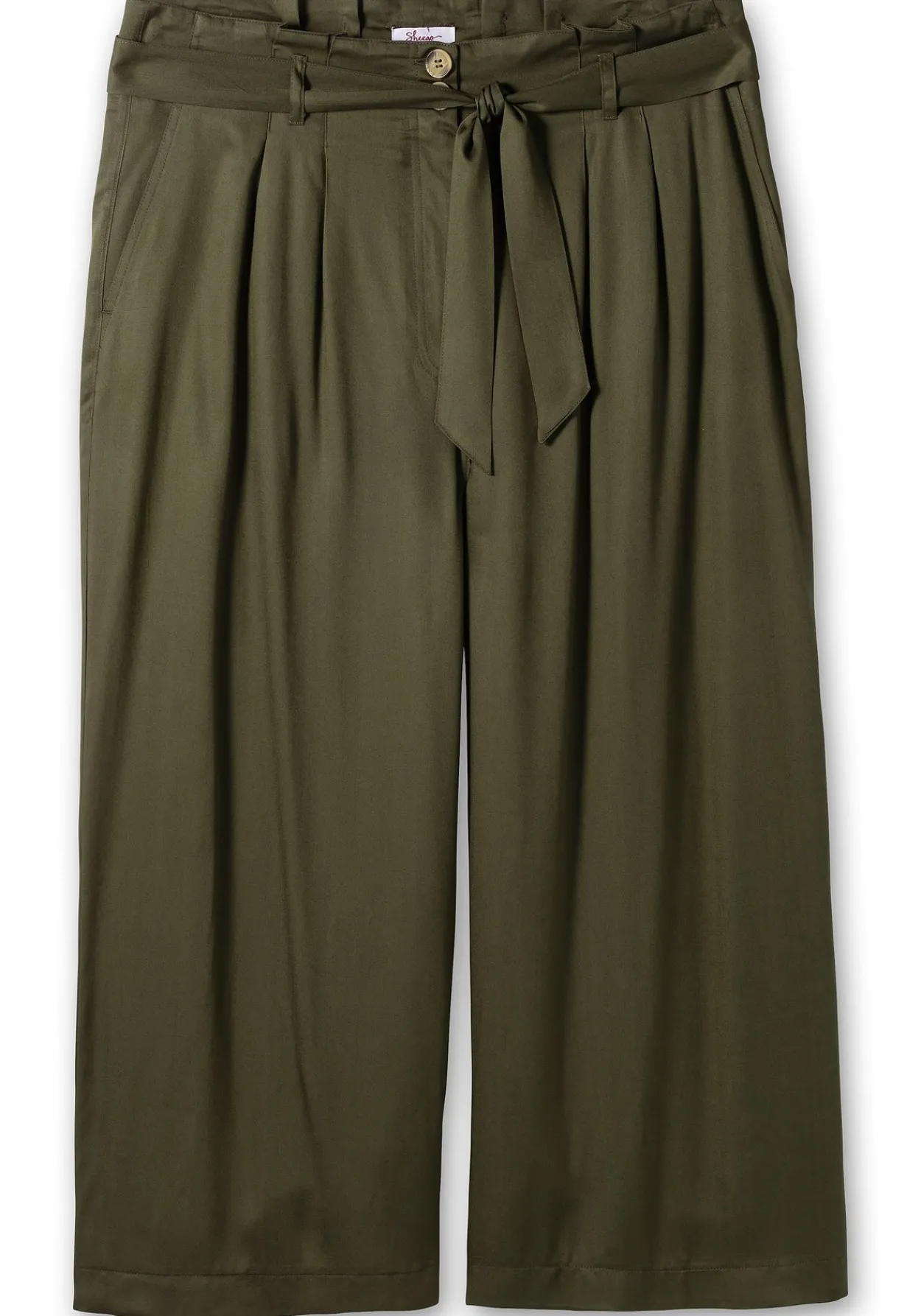 Culotte in Curvy-Schnitt ELLA mit Stoffgürtel<sheego New