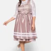 Dirndl 3-teilig mit Schürze und Spitzenbluse<sheego Hot