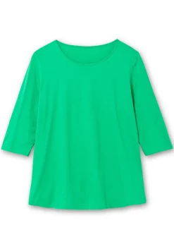 Doppelpack 3/4-Arm-Shirts in leichter A-Linie<sheego Online