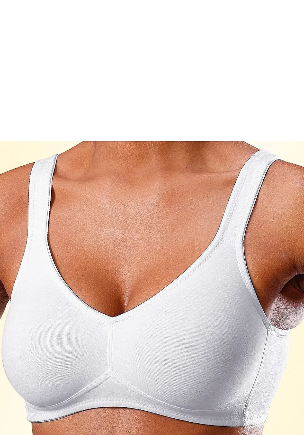 Doppelpack Basic-BHs ohne Bügel<PETITE FLEUR New