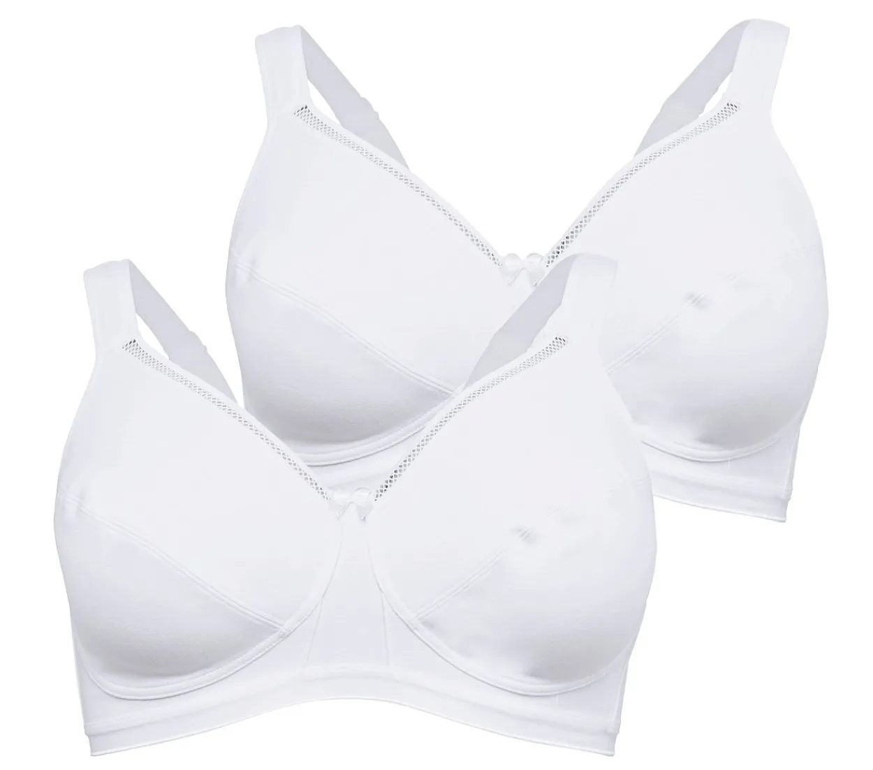 Doppelpack BHs ohne Bügel<sheego Best