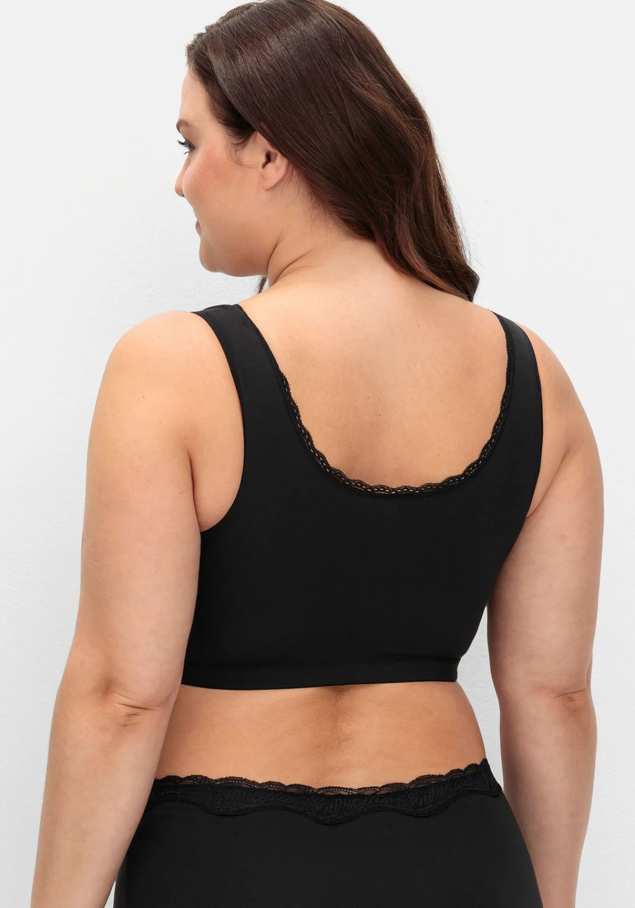 Doppelpack Bustiers mit Spitzenbesatz<sheego Clearance