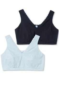 Doppelpack Bustiers mit Spitzenbesatz<sheego Online