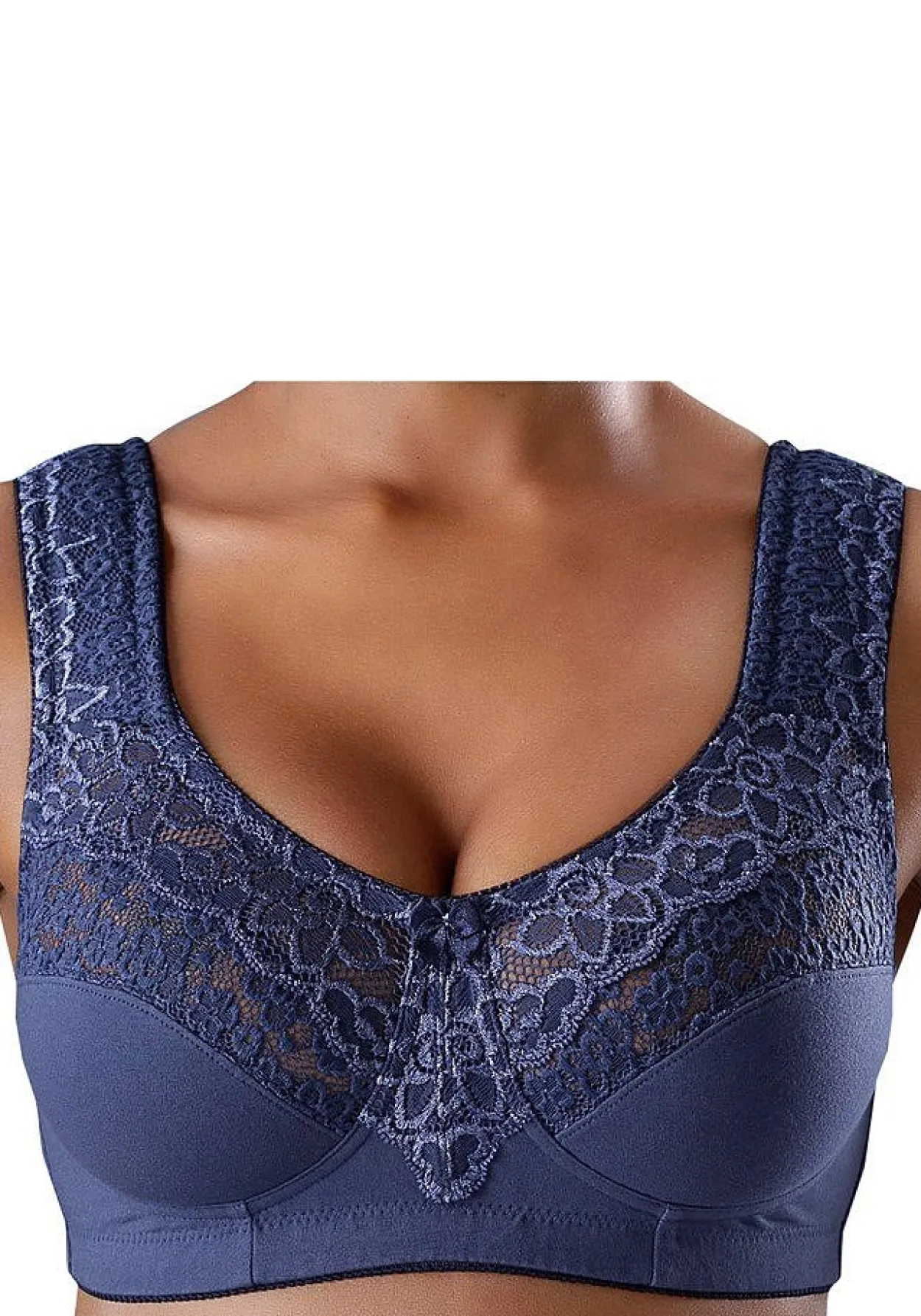 Doppelpack Entlastungs-BHs mit Spitze<PETITE FLEUR Online