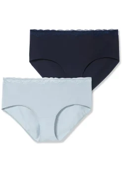 Doppelpack Slips mit elastischer Spitzenkante<sheego Hot