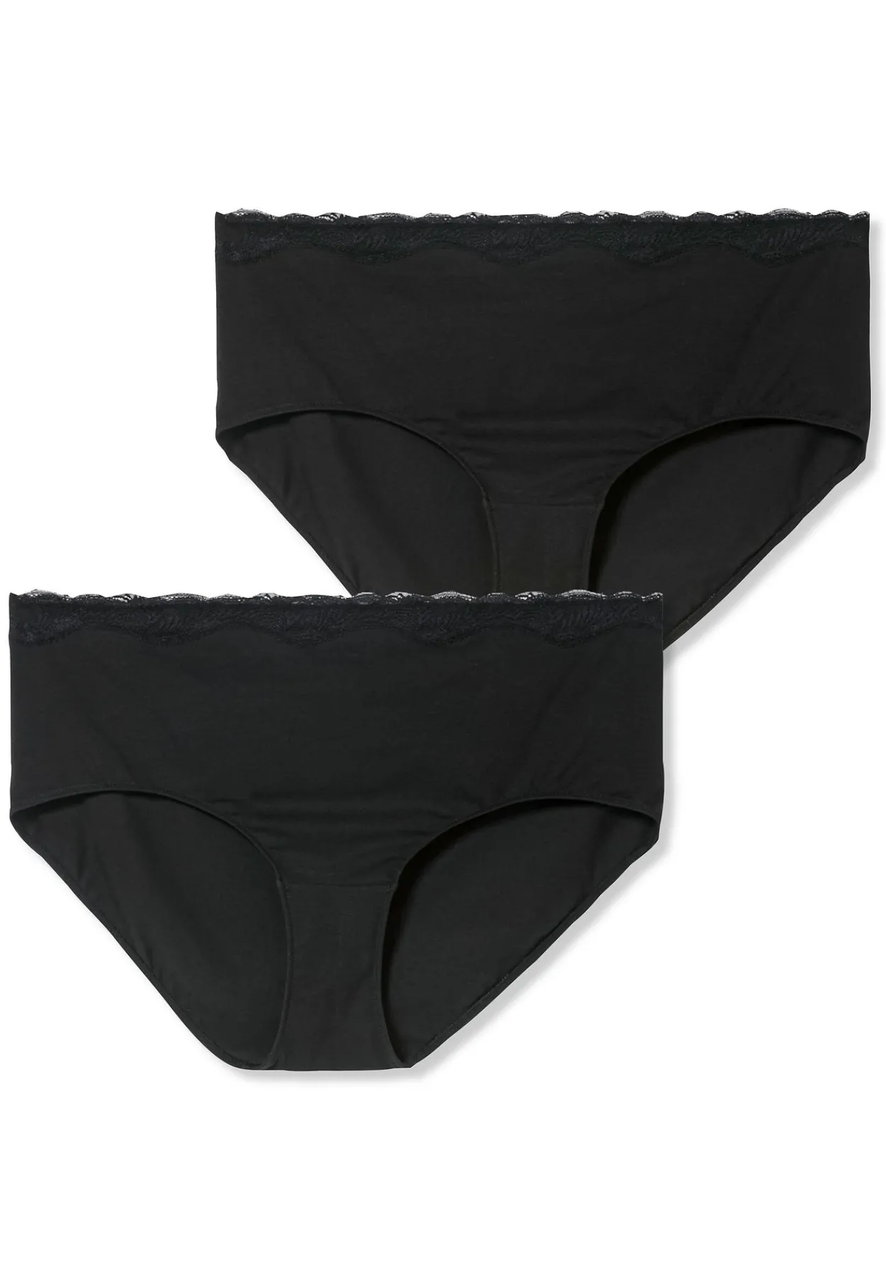 Doppelpack Slips mit elastischer Spitzenkante<sheego Best
