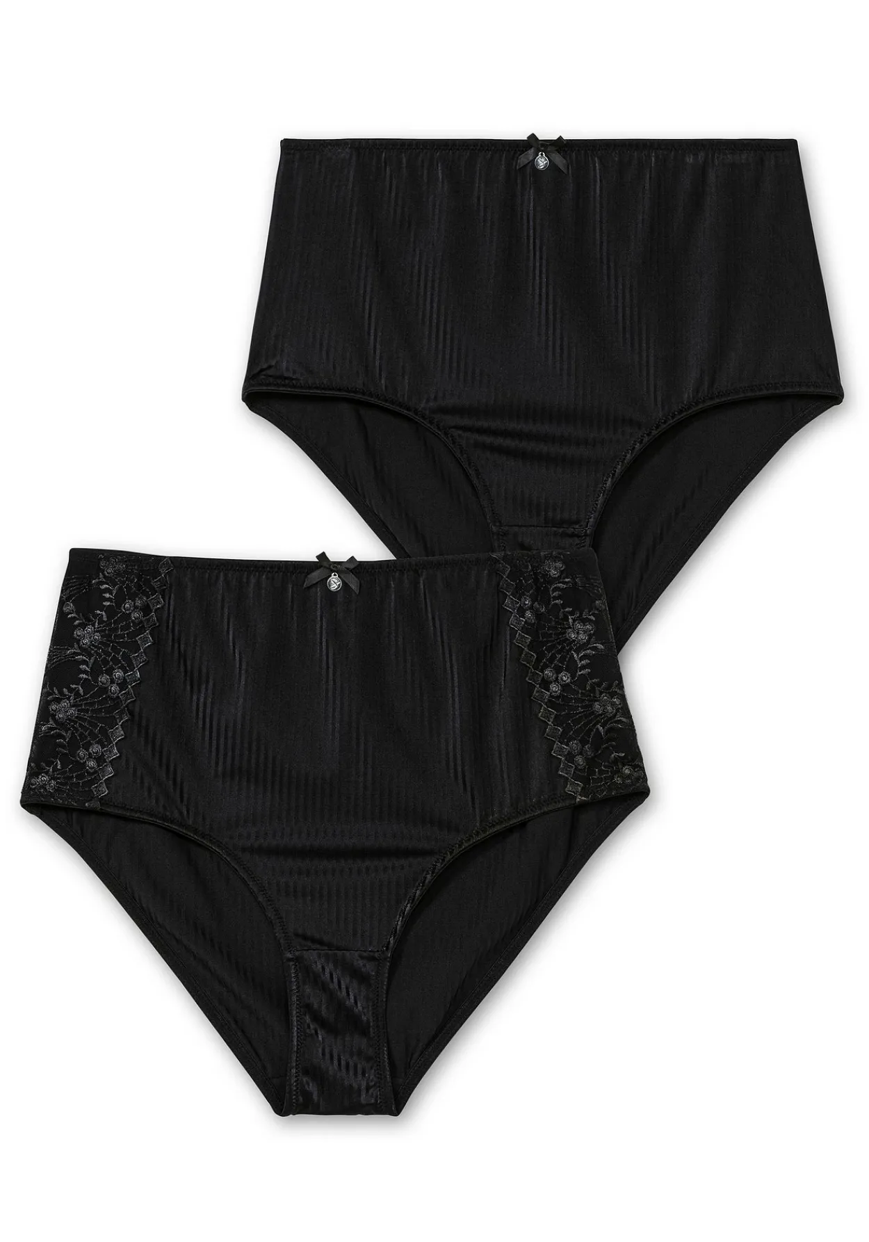 Doppelpack Slips mit Spitze und Shapingeinsatz<sheego Outlet