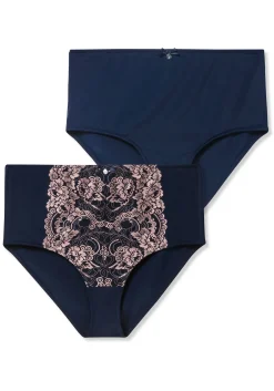 Doppelpack Taillen-Slips mit leichtem Shaping-Effekt<sheego New