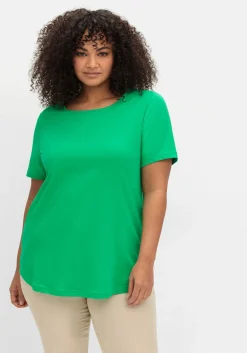 Doppelpack T-Shirts, jeweils in zwei Farben<sheego Sale