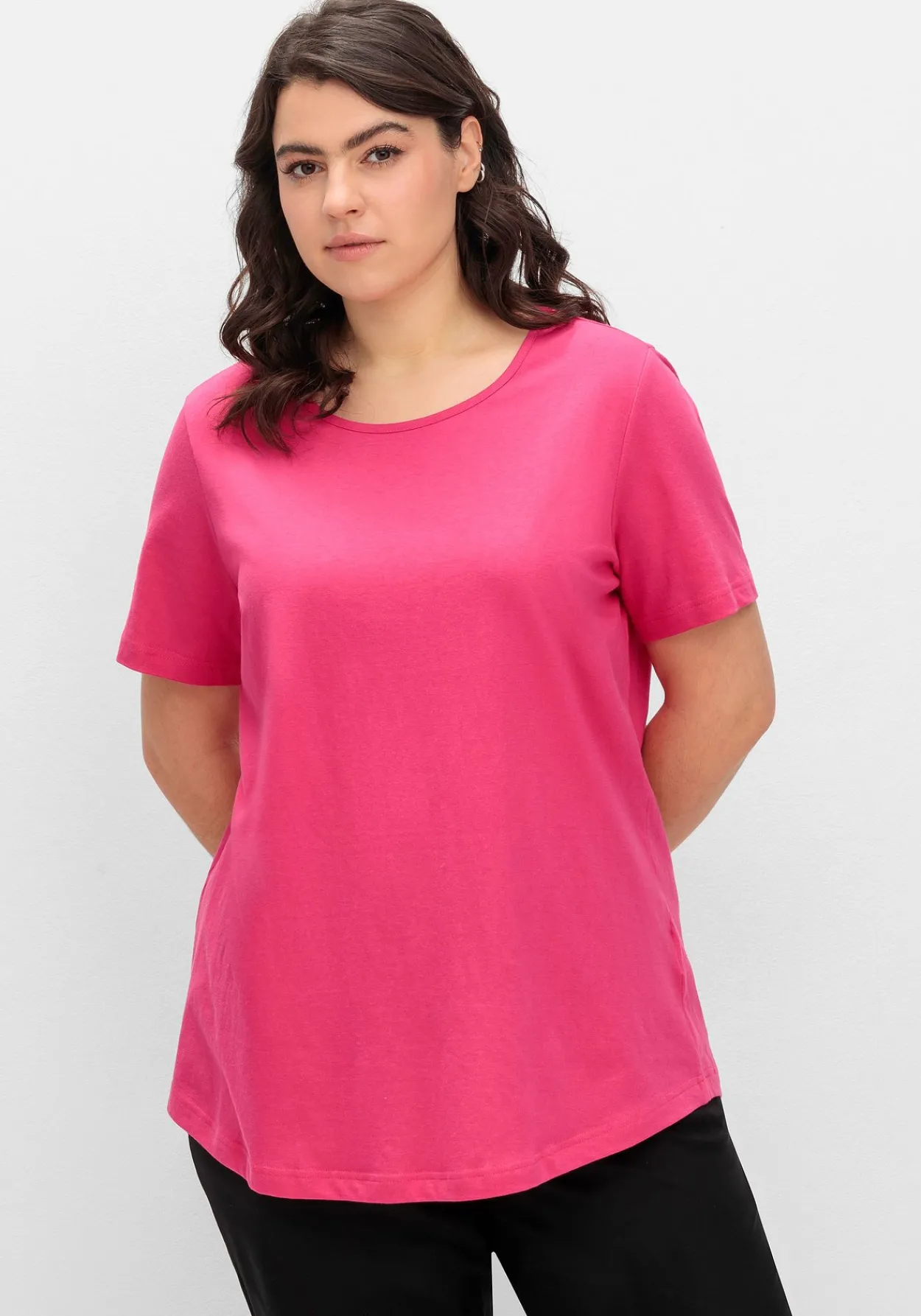 Doppelpack T-Shirts, jeweils in zwei Farben<sheego Online