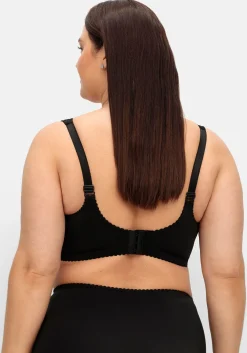Entlastungs-BH mit transparenter Spitze, ohne Bügel<sheego New