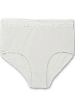 4er-Pack Taillenslips, mit Spitzenbund<wäschepur Hot