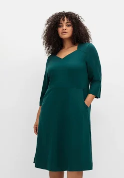 Etuikleid mit 3/4-Ärmeln, in Punto di Roma-Qualität<sheego Fashion