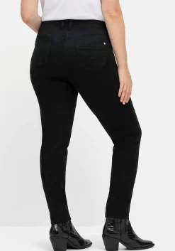 Extraschmale Twillhose in Curvy-Schnitt SUSANNE<sheego Online
