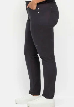 Extraschmale Twillhose in Curvy-Schnitt SUSANNE<sheego Hot