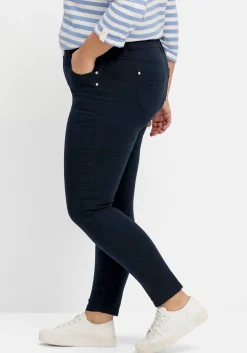 Extraschmale Twillhose in Curvy-Schnitt SUSANNE<sheego Best