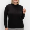 Extraweicher Pullover mit Stehkragen<sheego Fashion