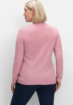 Extraweicher Pullover mit Stehkragen<sheego Fashion