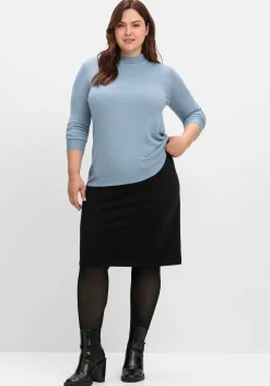 Extraweicher Pullover mit Stehkragen<sheego Outlet