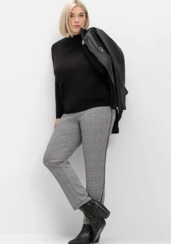 Extraweicher Pullover mit Stehkragen<sheego Fashion
