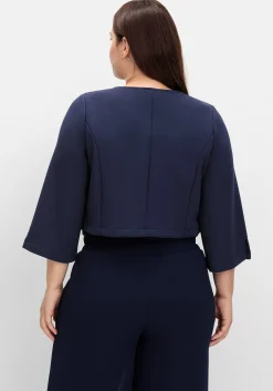 Feinstrick-Bolero in offener, kurzer Form<sheego Hot