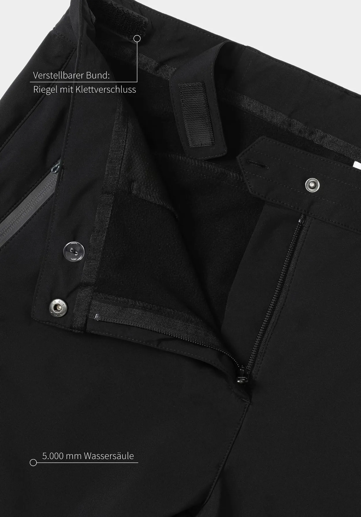 Funktionshose aus Softshell, wasser- und windabweisend<sheego Discount